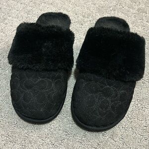 Coach slippers
